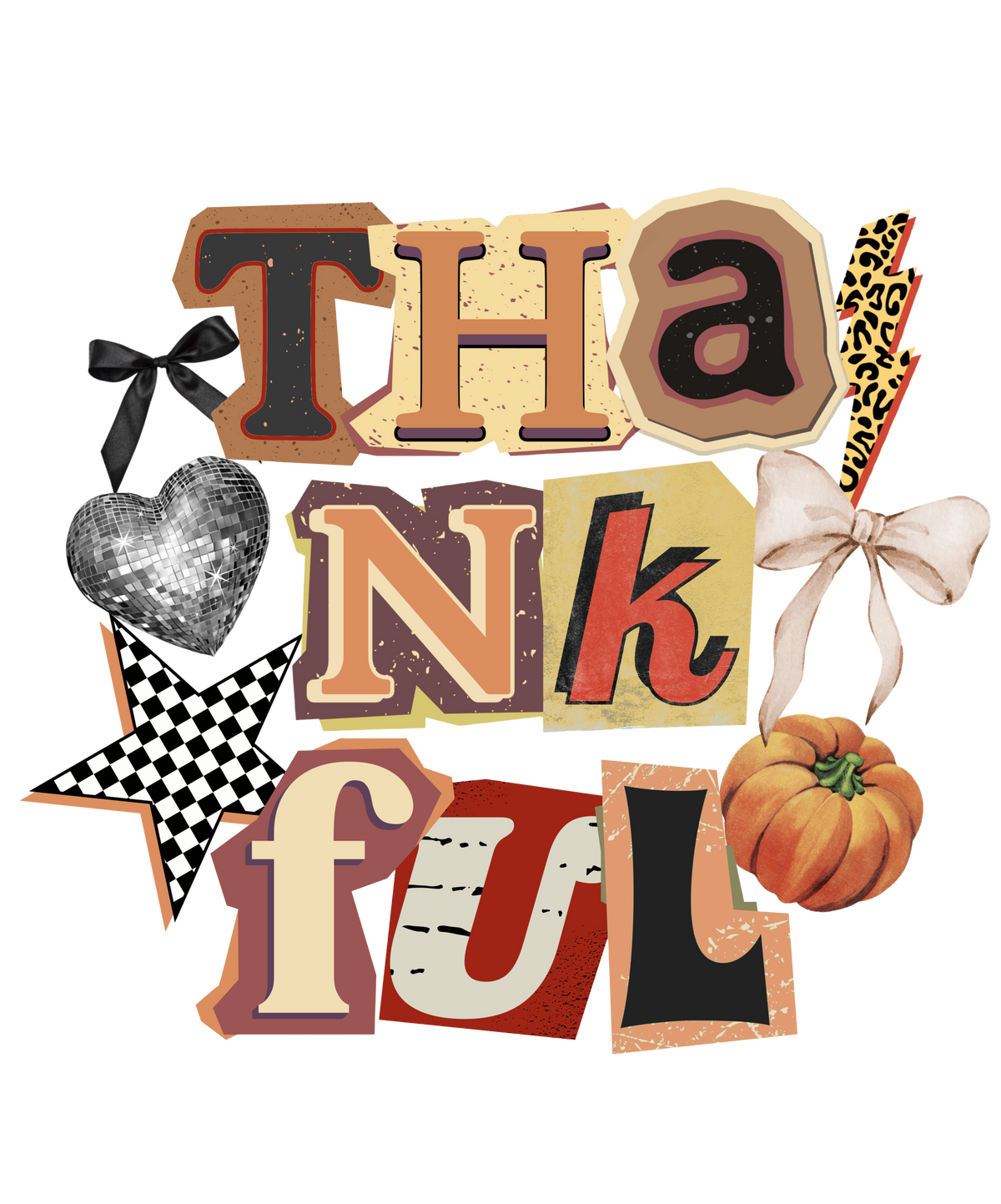 Retro Thankful Top