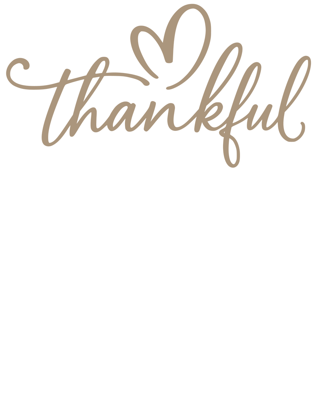 Thankful Heart Sweater
